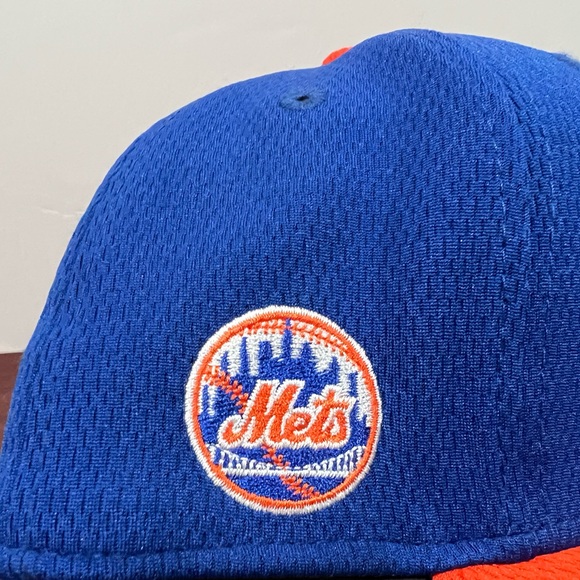 New Era, 59Fifty Fitted Hat, New York Mets, Blue & Orange - Picture 2 of 10